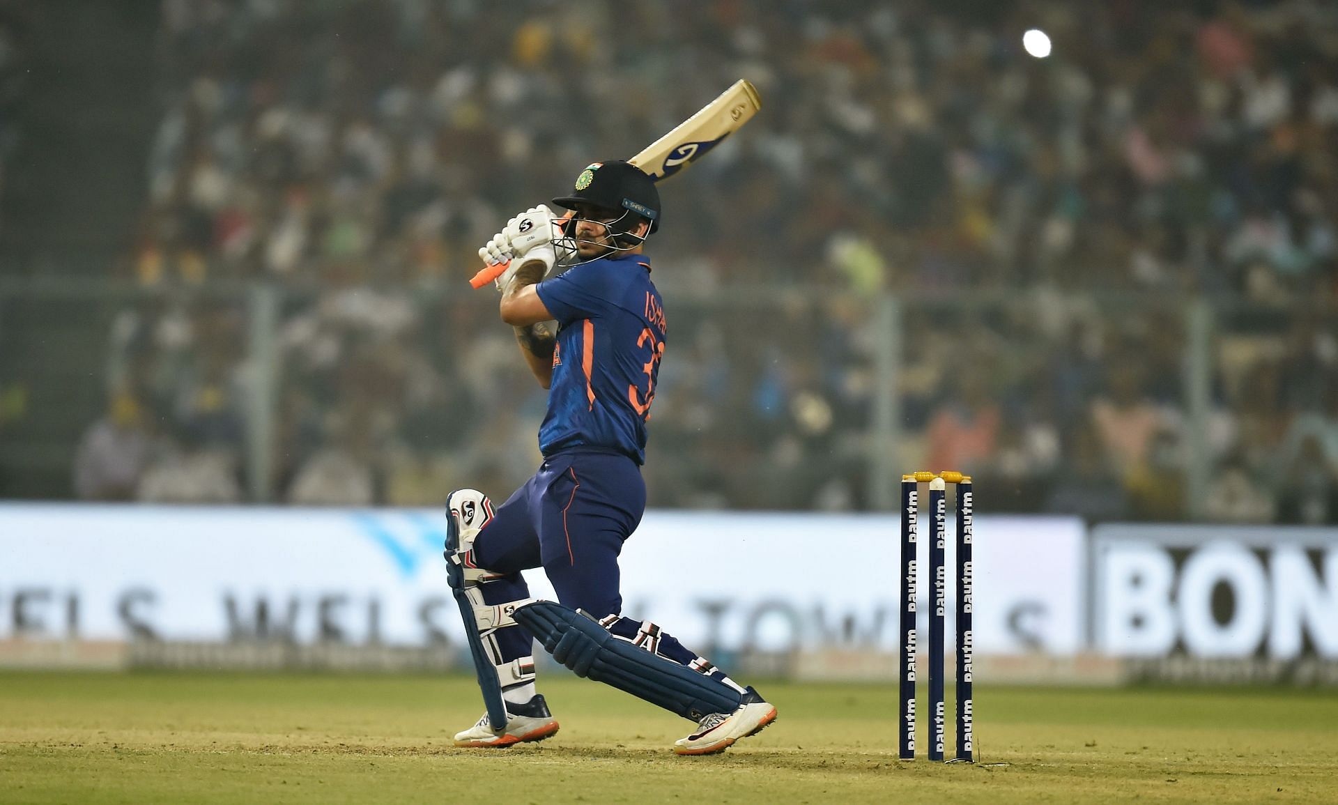 Ishan Kishan during a T20I against New Zealand. Pic: Getty Images