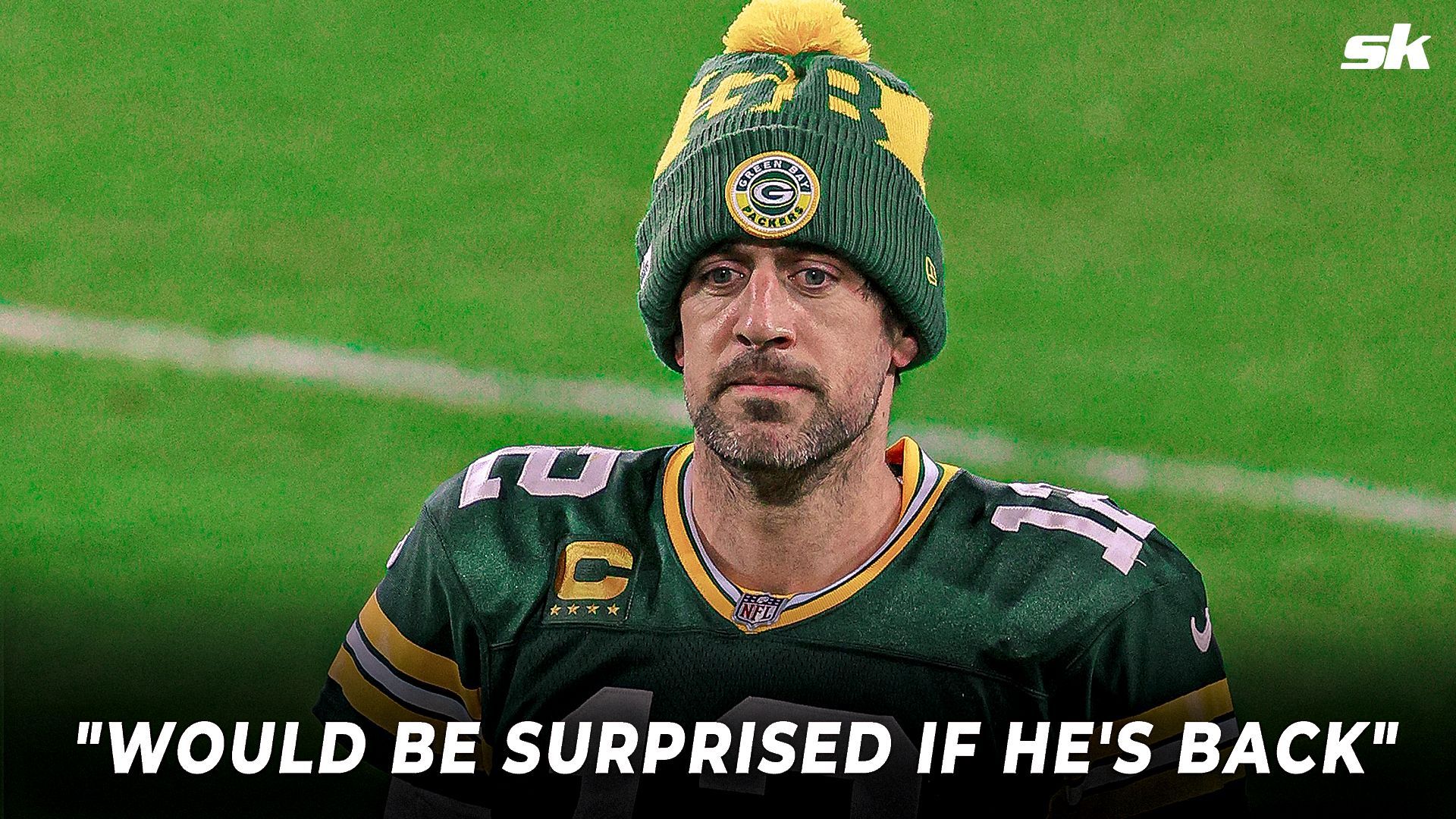 He's in the wrong sport' - Golf fans stunned at Aaron Rodgers