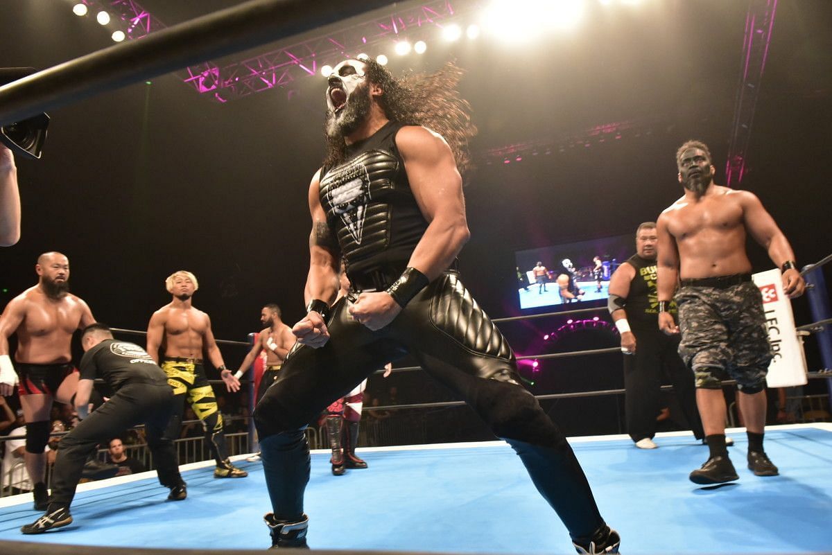 Tama Tonga is a star in New Japan Pro Wrestling.