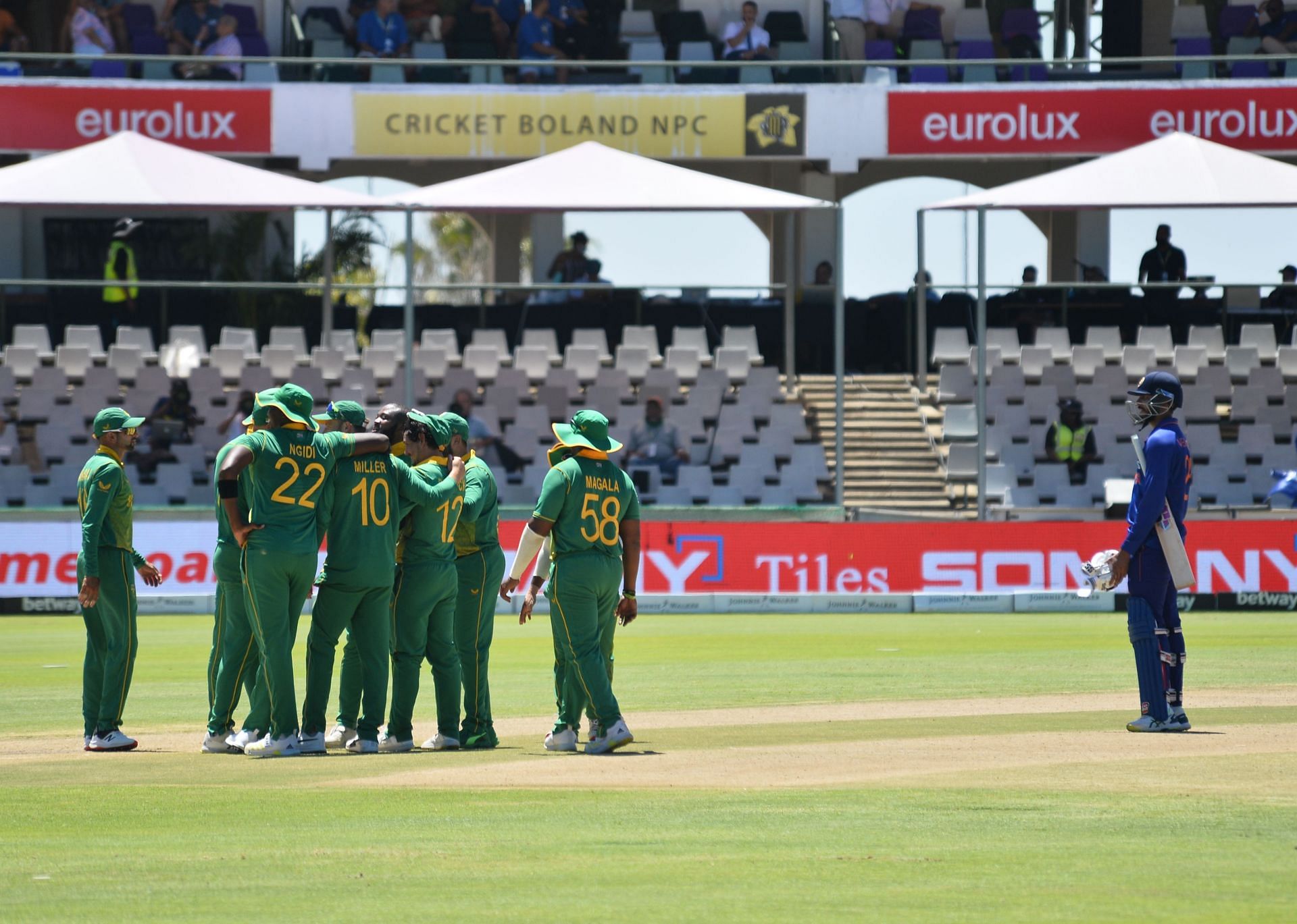 South Africa will look to complete a clean sweep against India.