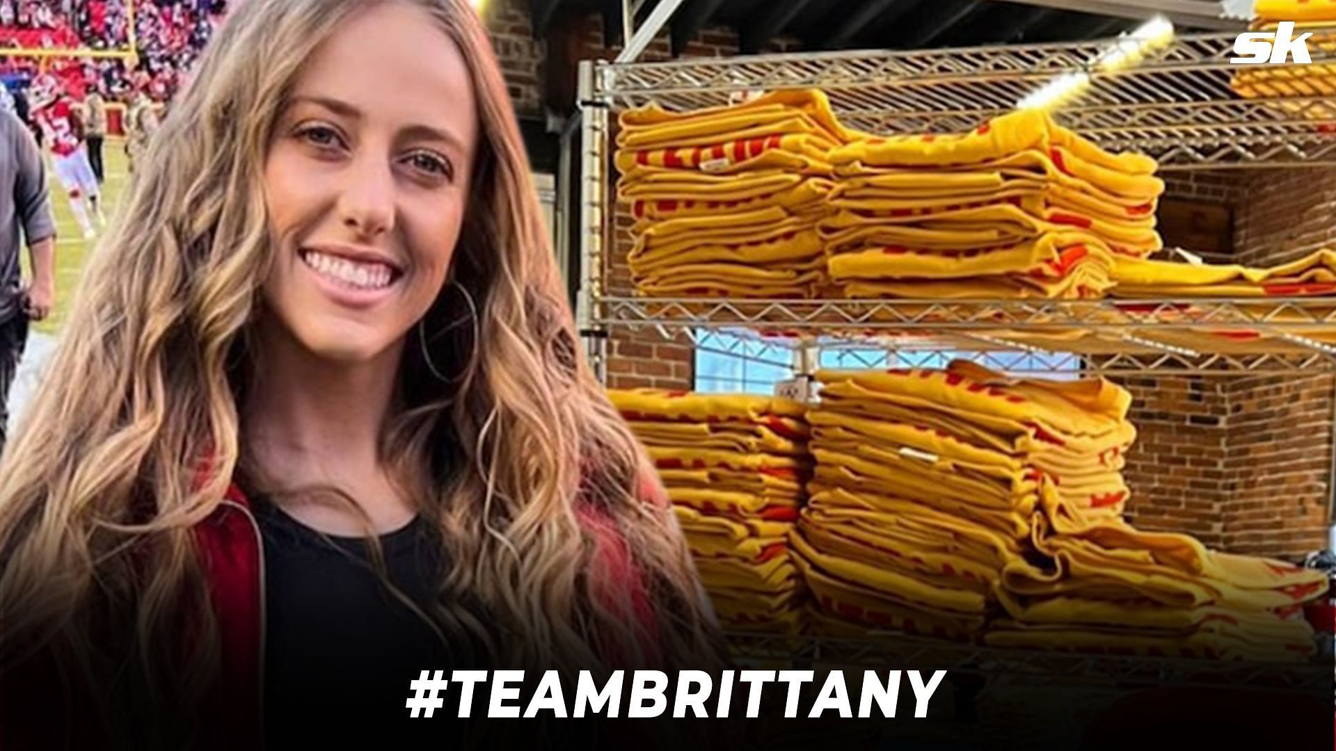 Brittany Matthews and her &quot;Team Brittany&quot; tees sell out quick