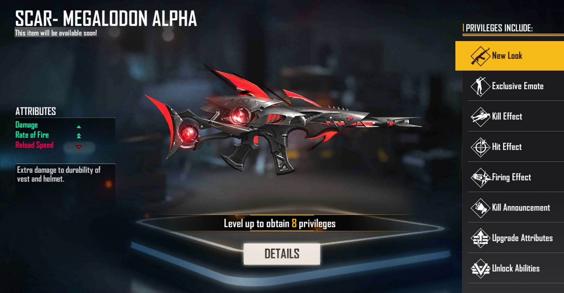 The skin can be obtained from the Faded Wheel (Image via Garena)