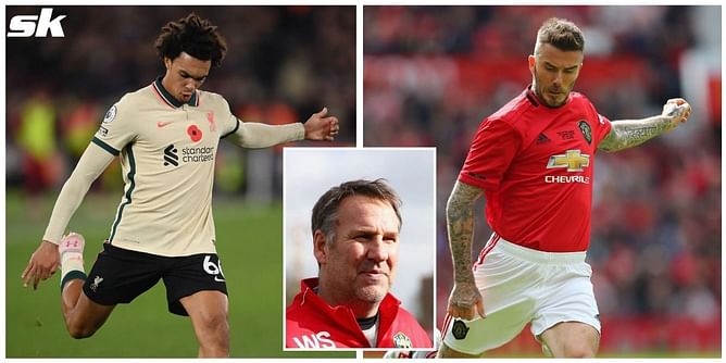 "You'd have thought it was David Beckham" - Paul Merson likens 'phenomenal' Liverpool superstar Trent Alexander-Arnold to Manchester United legend
