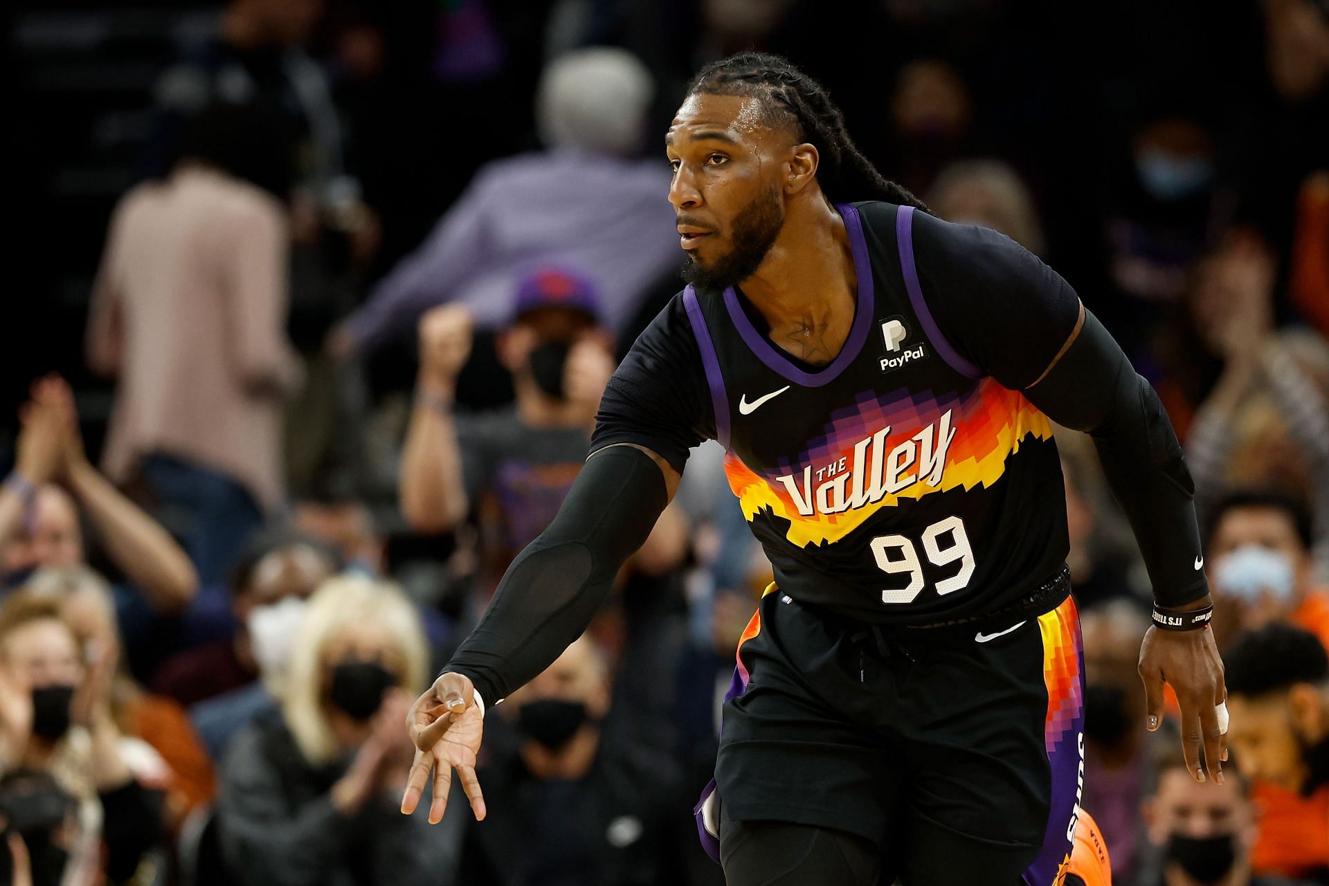 Jae Crowder of the Suns is ourt for this game