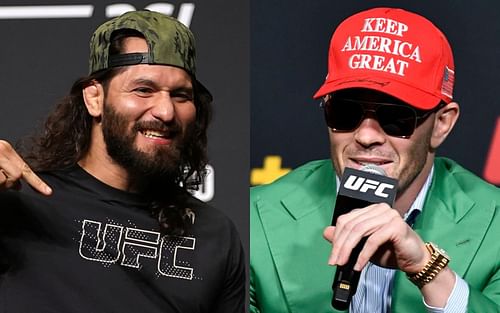 Jorge Masvidal (left) and Colby Covington (right)