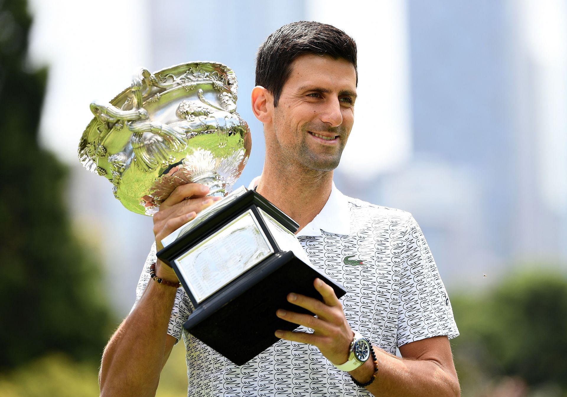 Novak Djokovic is a nine-time champion at the Australian Open