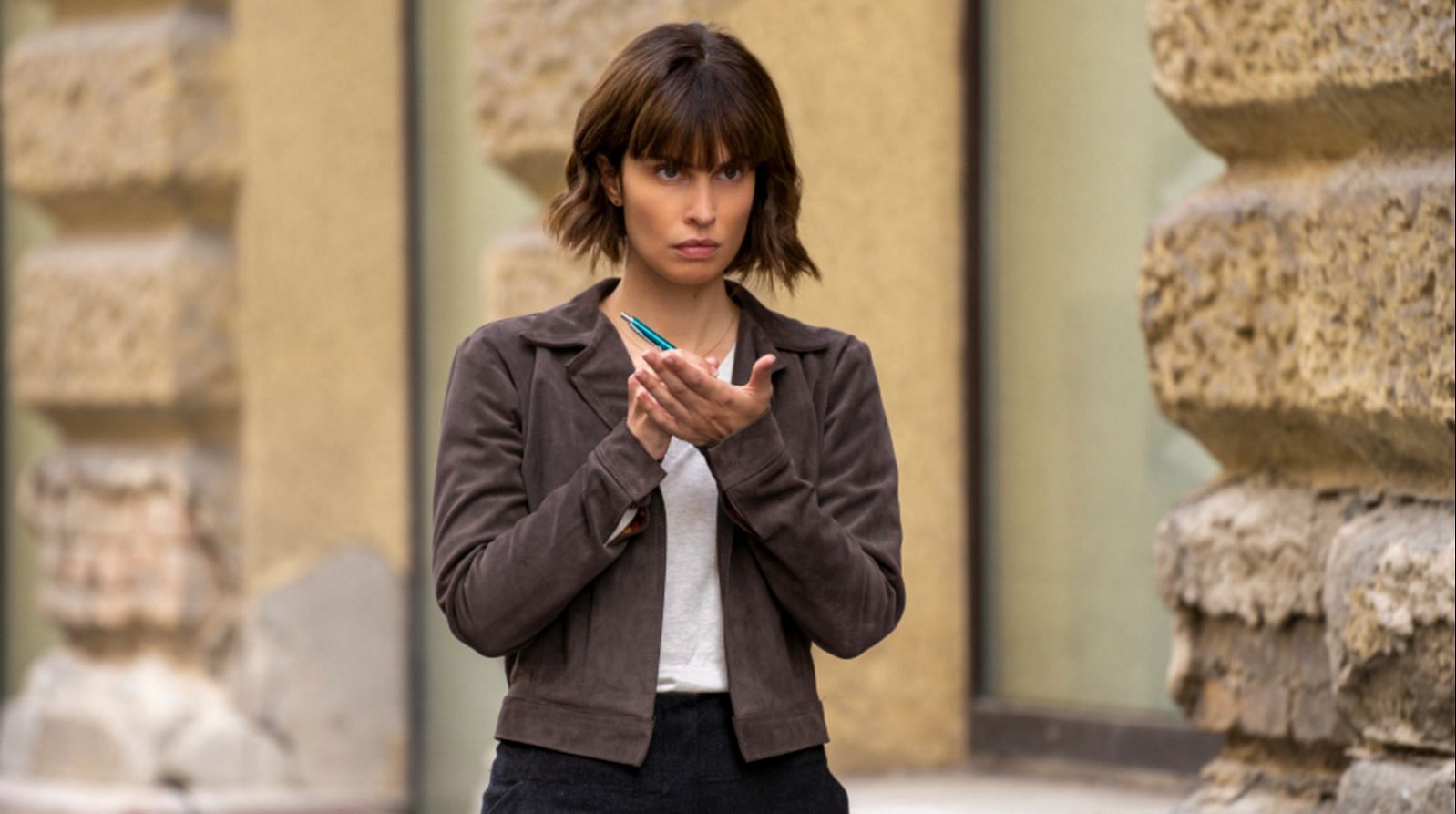 Heida Reed as Jamie Kellett in FBI: International season 1 (Image via CBS)