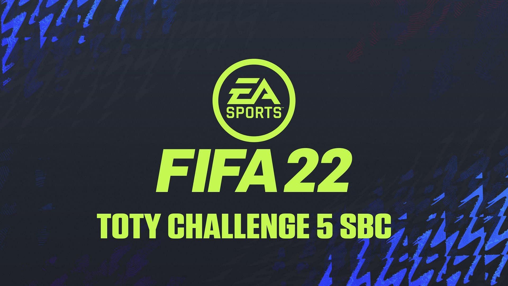 TOTY Challenge 5 SBC in FIFA Ultimate Team (Image via Sportskeeda)