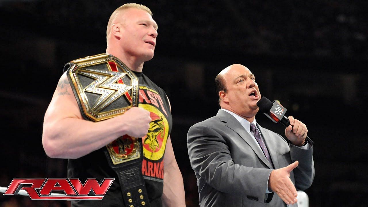 Brock Lesnar has ultimately reunited with Paul Heyman