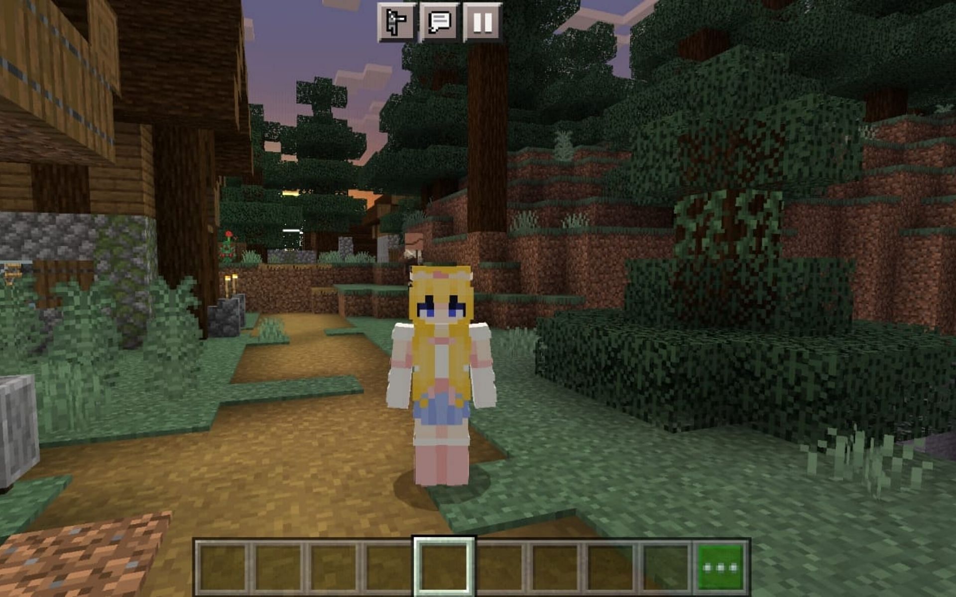 Usagi Tsukino skin (Image via Mojang)