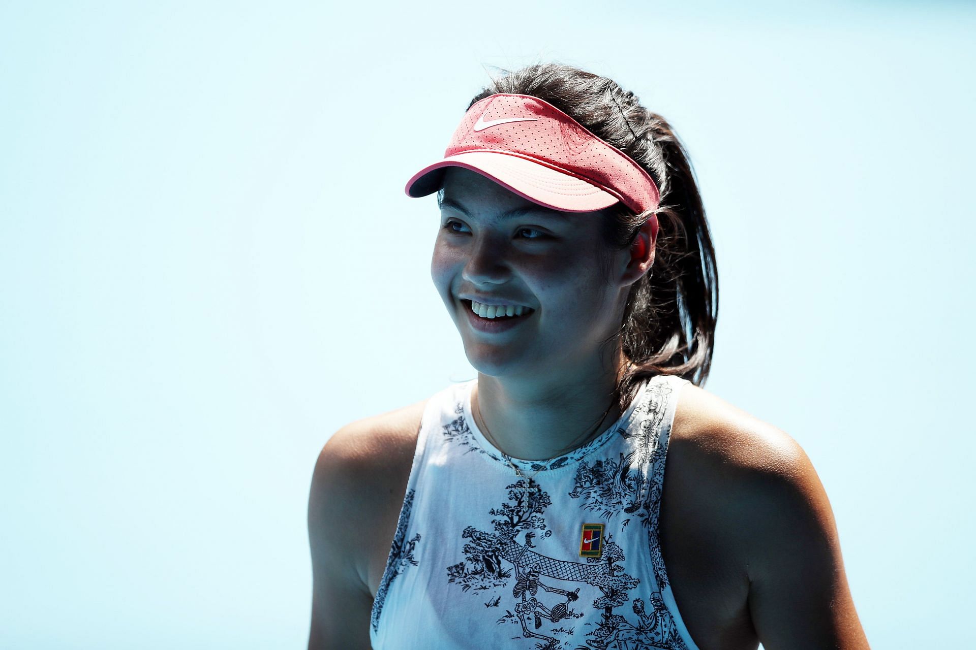 Emma Raducanu practicing in Melbourne Ahead of 2022 Australian Summer of Tennis