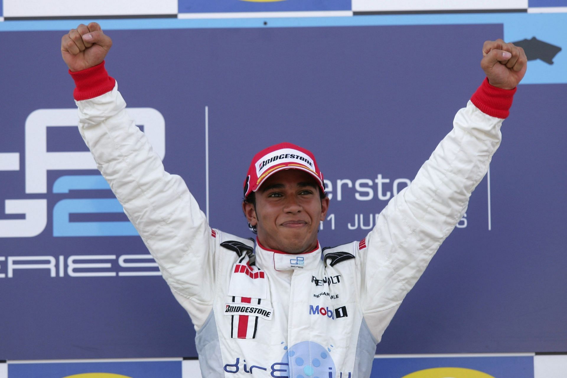GP2 Series - Lewis Hamilton wins at Silverstone