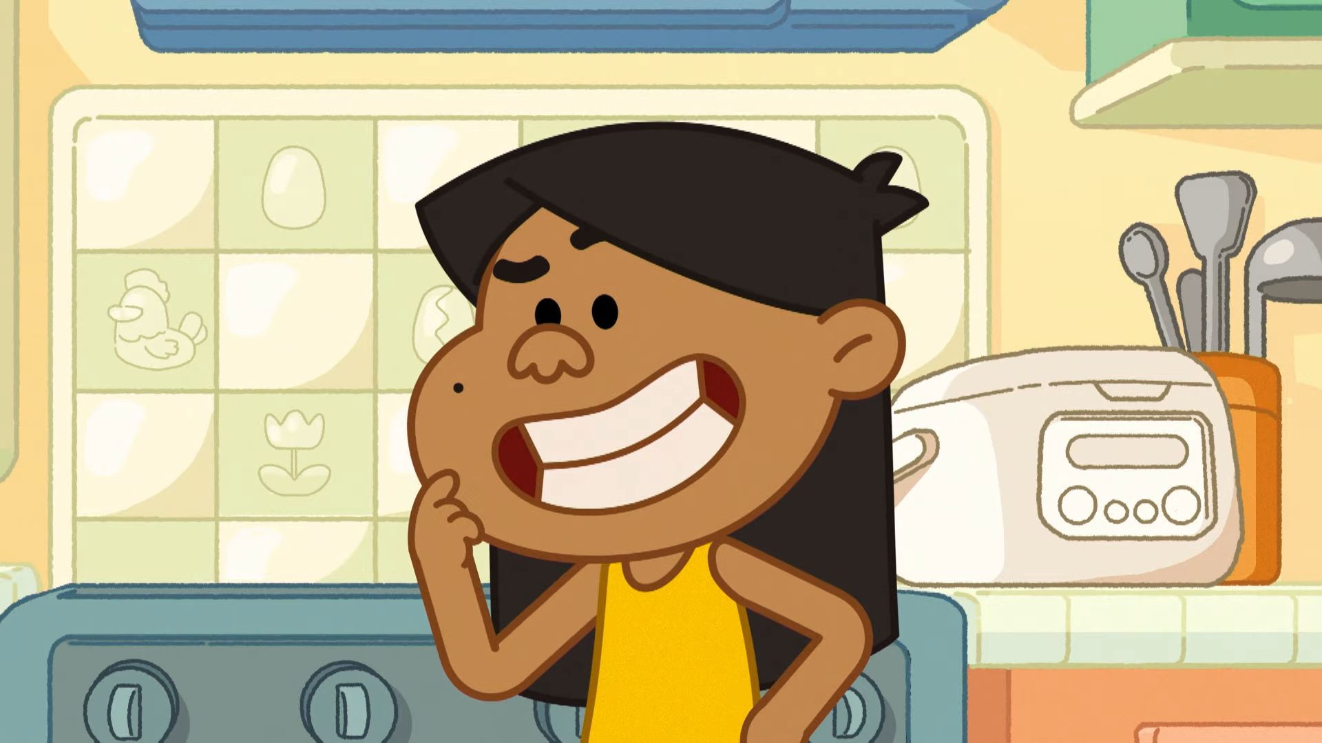 Valorant&#039;s Neon voice actor, Vanille Velasquez plays Jelly. (Image via PBS KIDS)