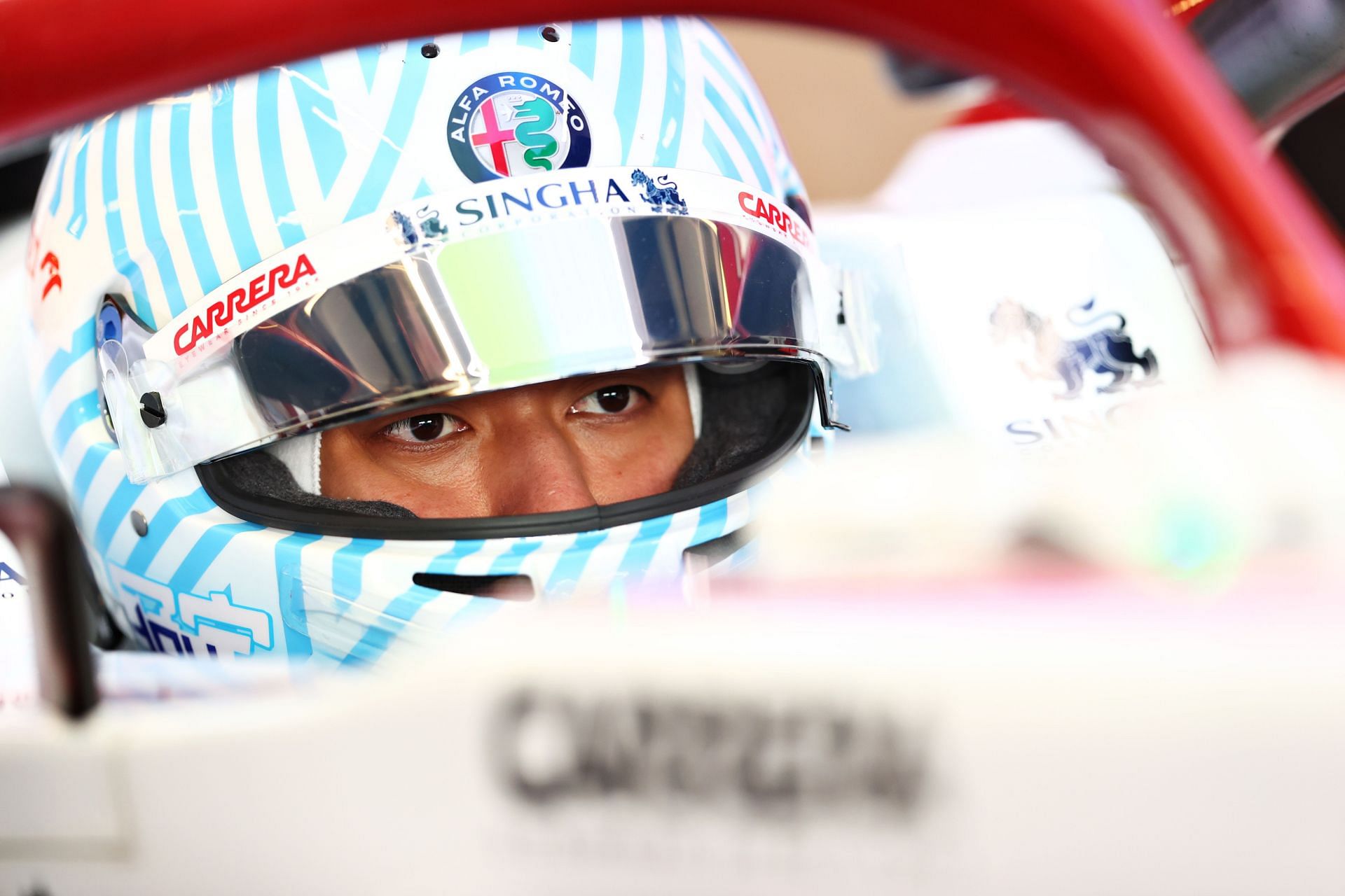 Formula 1 Testing in Abu Dhabi - Guanyu Zhou testing for Alfa Romeo