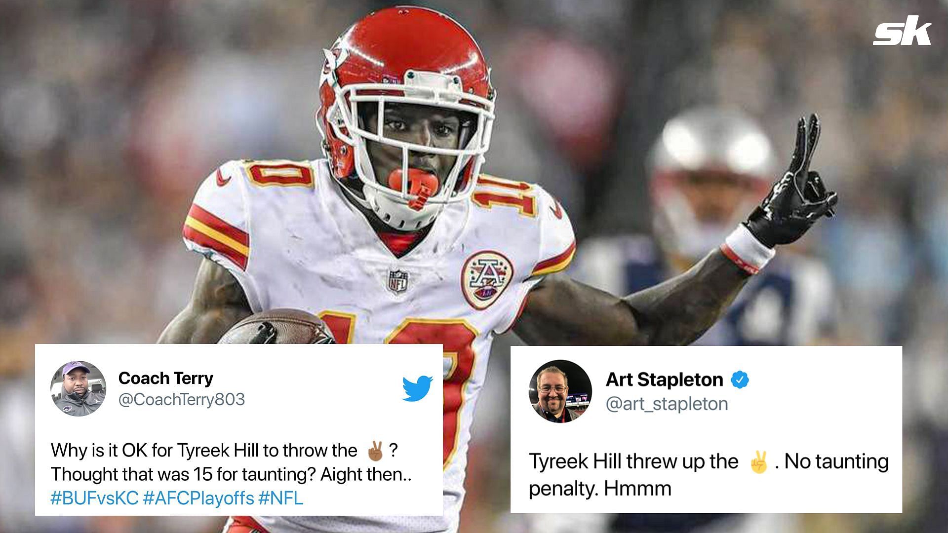 NFL taunting rule: Why Tyreek Hill may need to change his