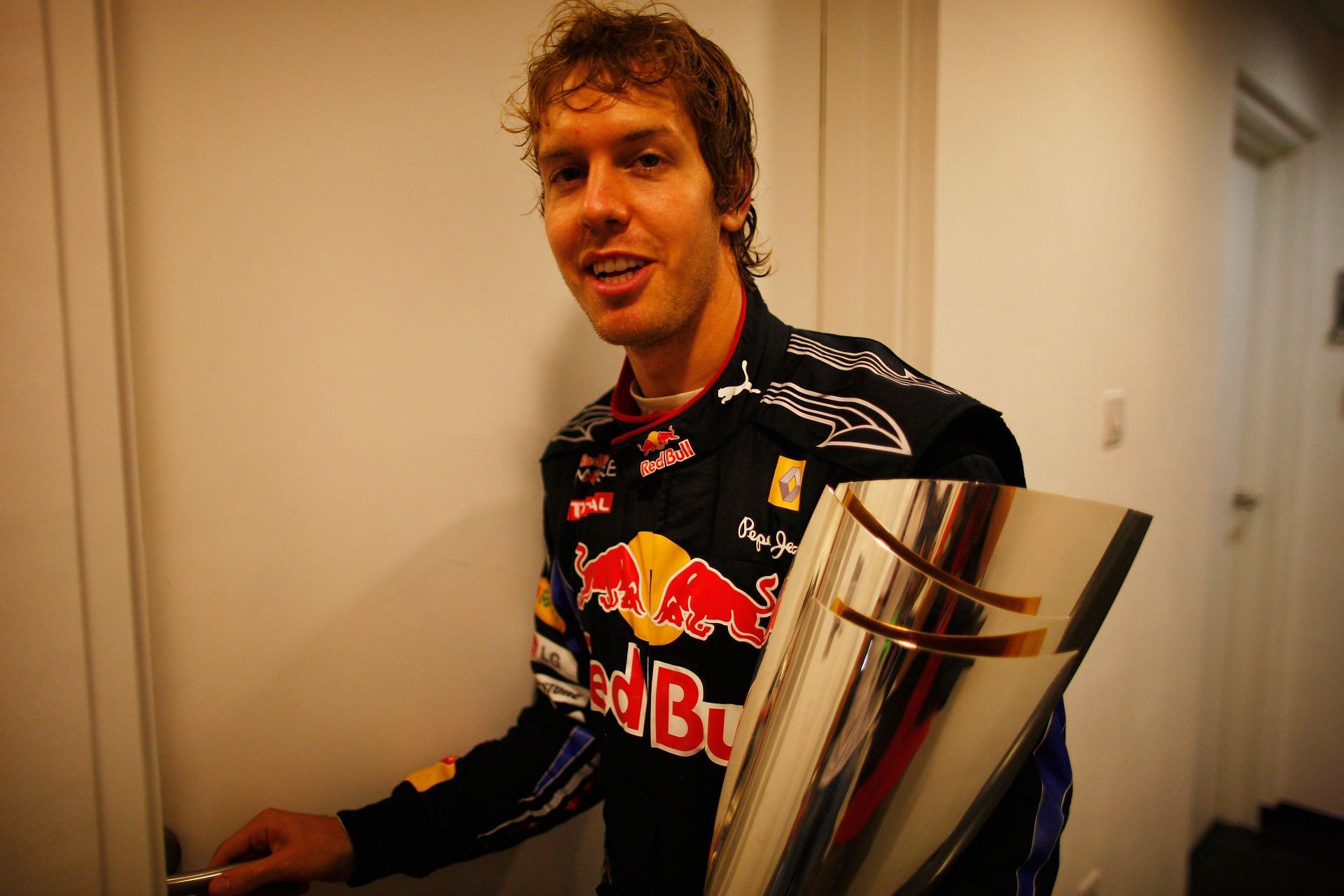 Vettel made the most of an outside chance to win the title in 2010