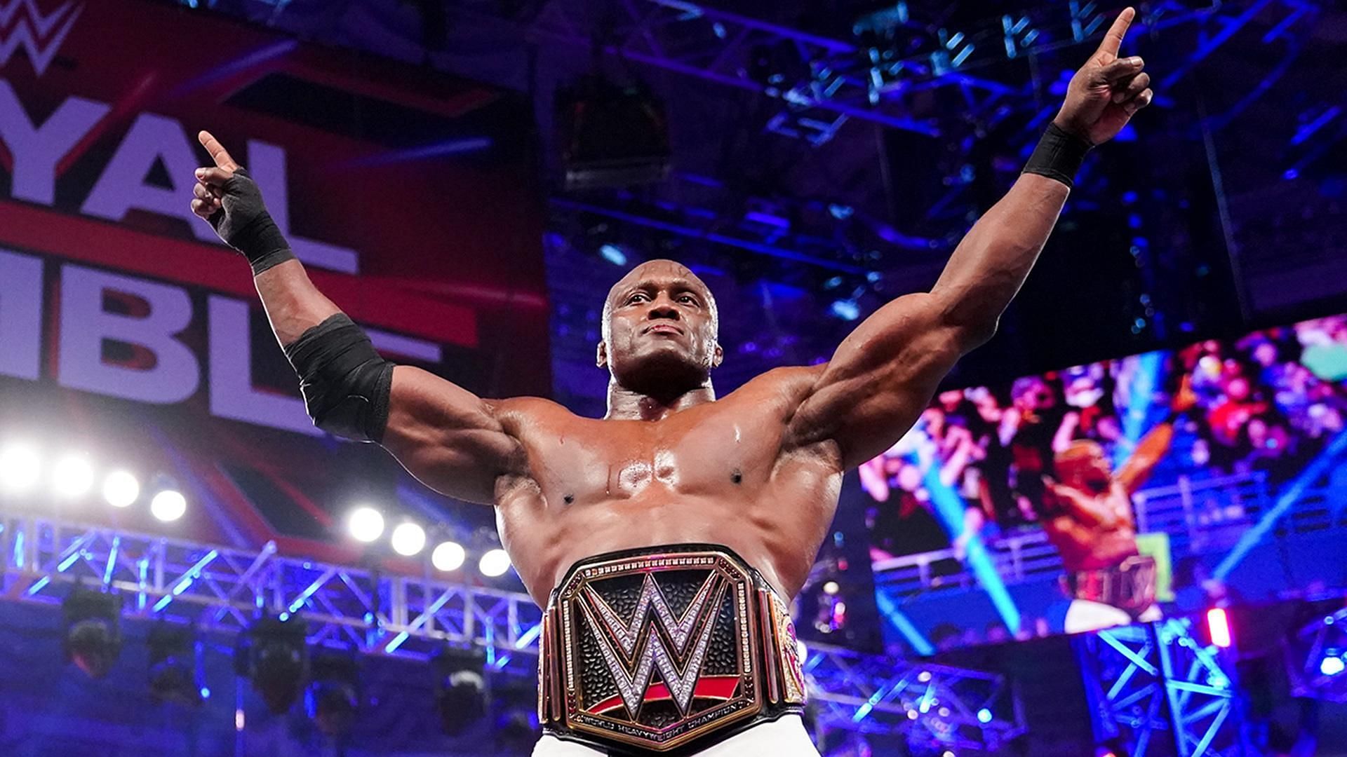 Bobby Lashley is the current WWE Champion.