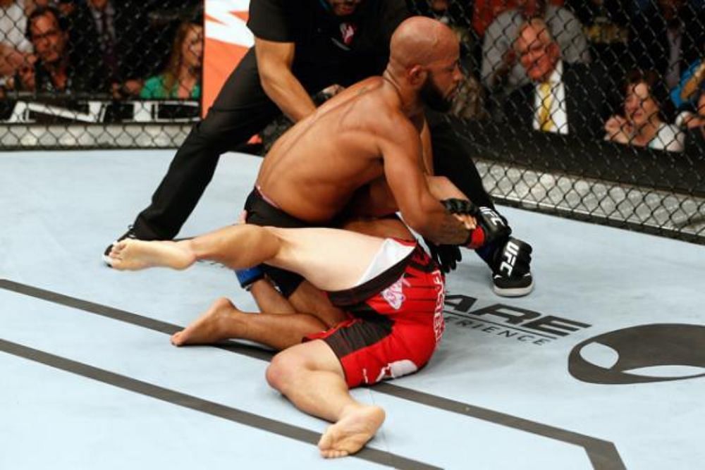 It was hard for fans to take a headliner between Demetrious Johnson and Chris Cariaso seriously