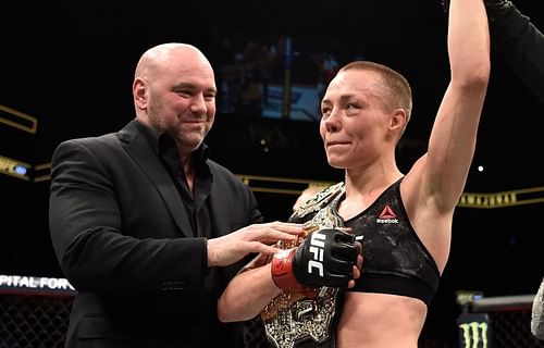 UFC strawweight champion Rose Namajunas [Image courtesy of @ufc on Twitter]