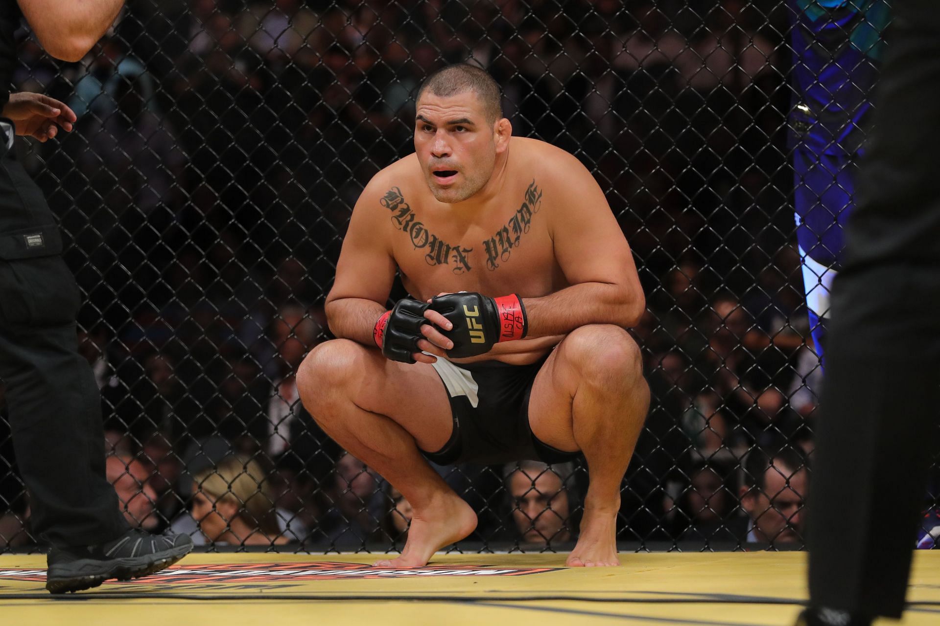 Velasquez suffered a first round KO loss at UFC on ESPN 1