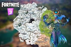 The Cube Queen is alive and still in the Fortnite Chapter 3 map