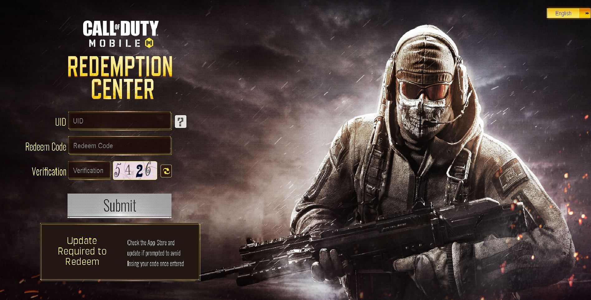 Call of Duty Mobile redeem codes 2020, new cod mobile code that work