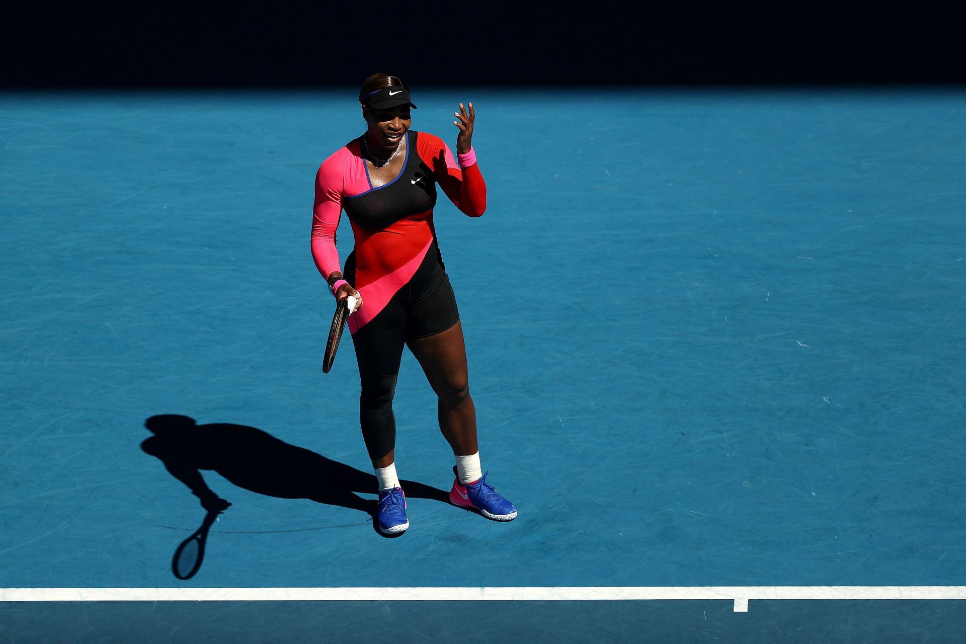 Serena Williams at the 2021 Australian Open: Day 11