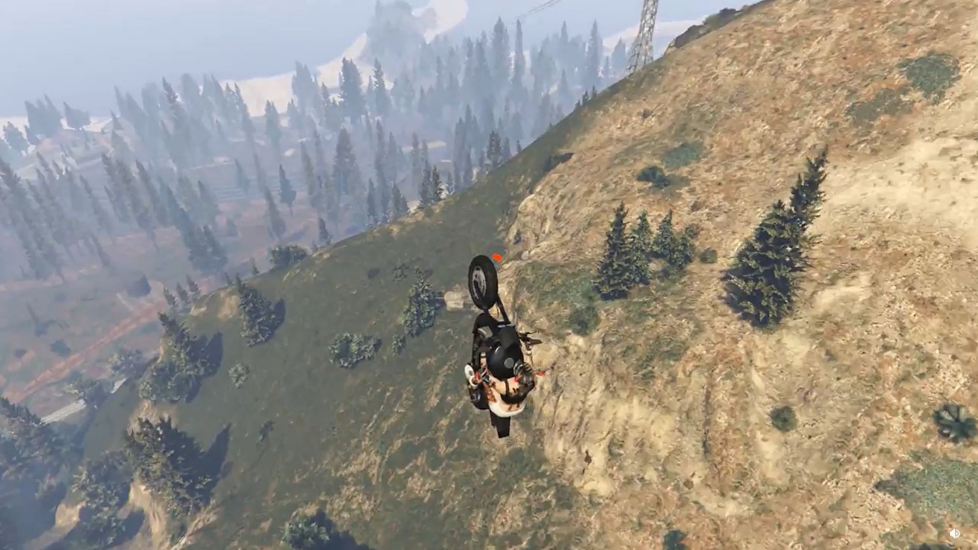 GTA Online player believes they can fly (Image via Sportskeeda)