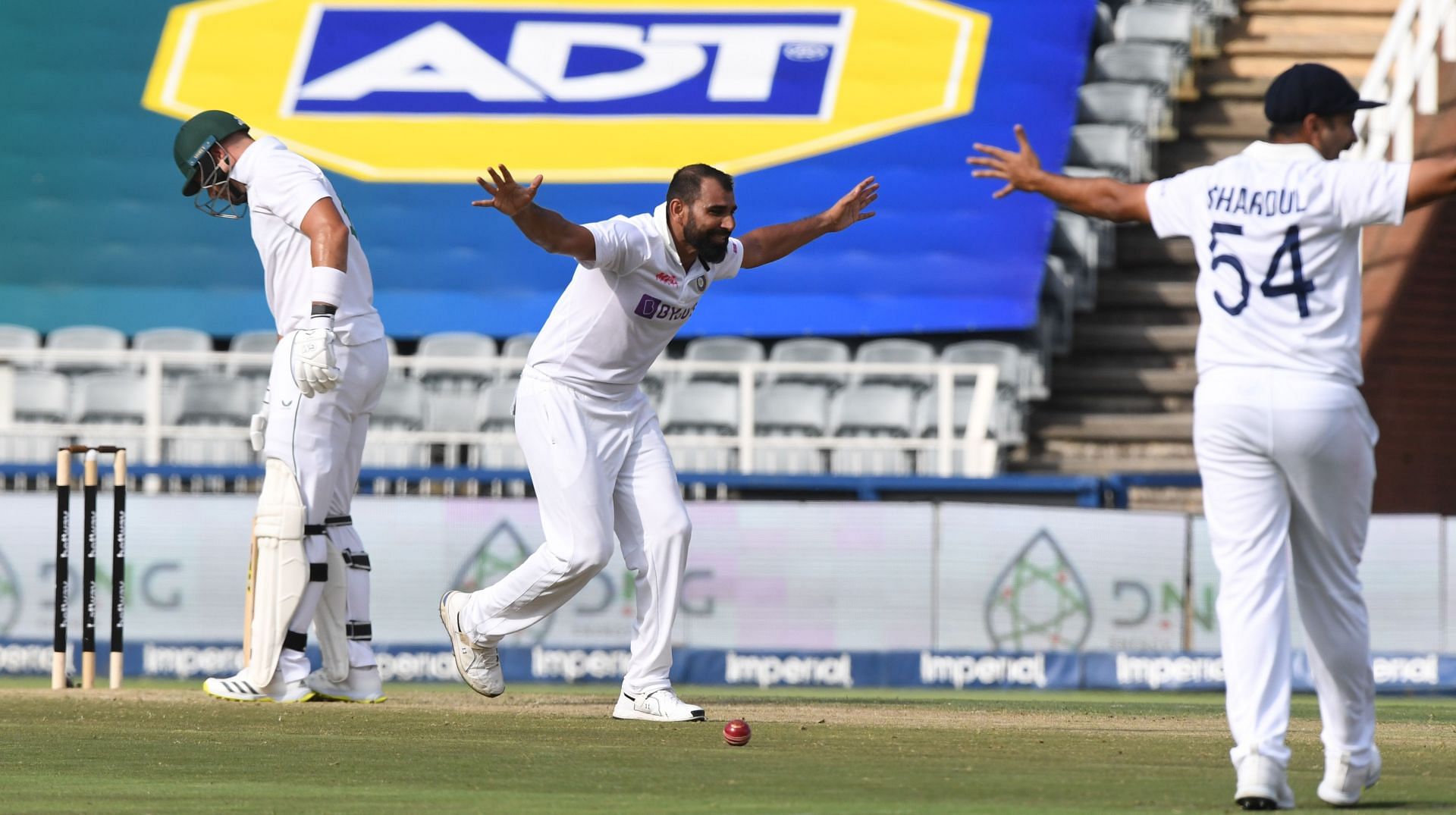 Mohammed Shami has had the upper hand over Aiden Markram this series.