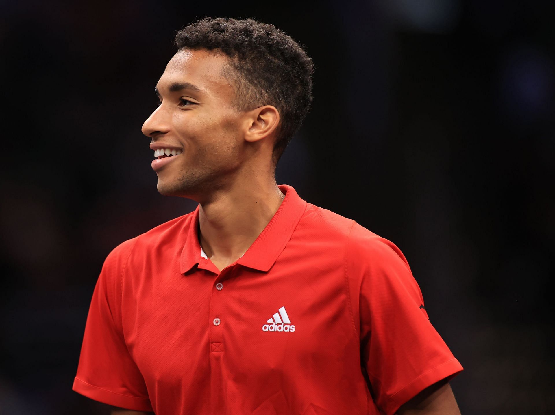Felix Auger-Aliassime at the 2021 Laver Cup