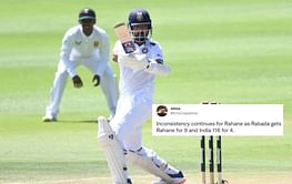 "Form is temporary, selection is permanent" - Twitter slams Ajinkya Rahane after yet another flop with the bat