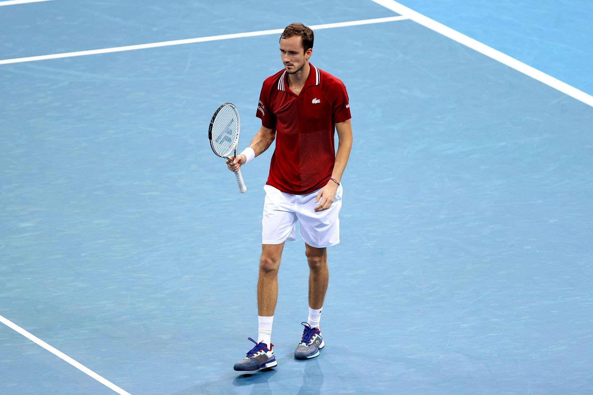 Daniil Medvedev scored victories against Alex de Minaur and Matteo Berrettini in the ATP Cup 2022