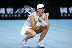"For me, a week without crying is not a week" - Iga Swiatek after reaching Australian Open QF