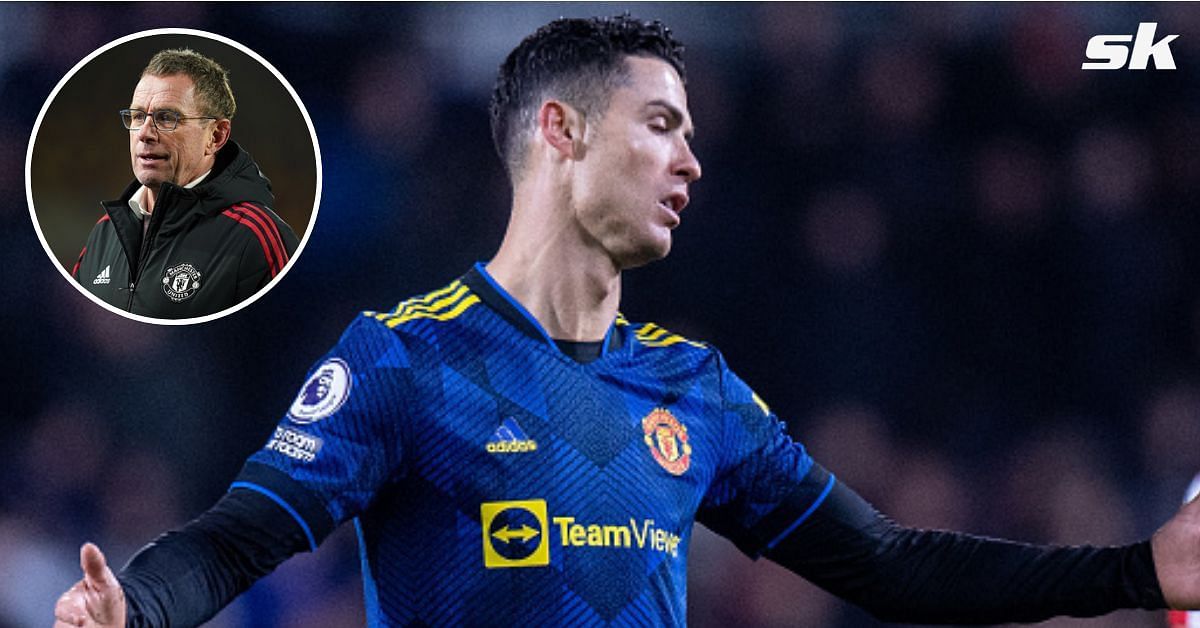 Ralf Rangnick subbed Cristiano Ronaldo off during Manchester United&#039;s win over Brentford.