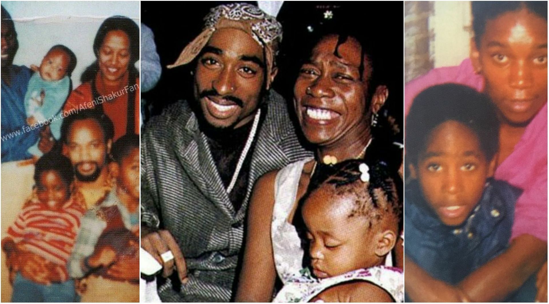 Tupac Shakur&#039;s sister Sekyiwa alleges embezzlement by the executor of her brother&#039;s estate (Images via Pinterest)