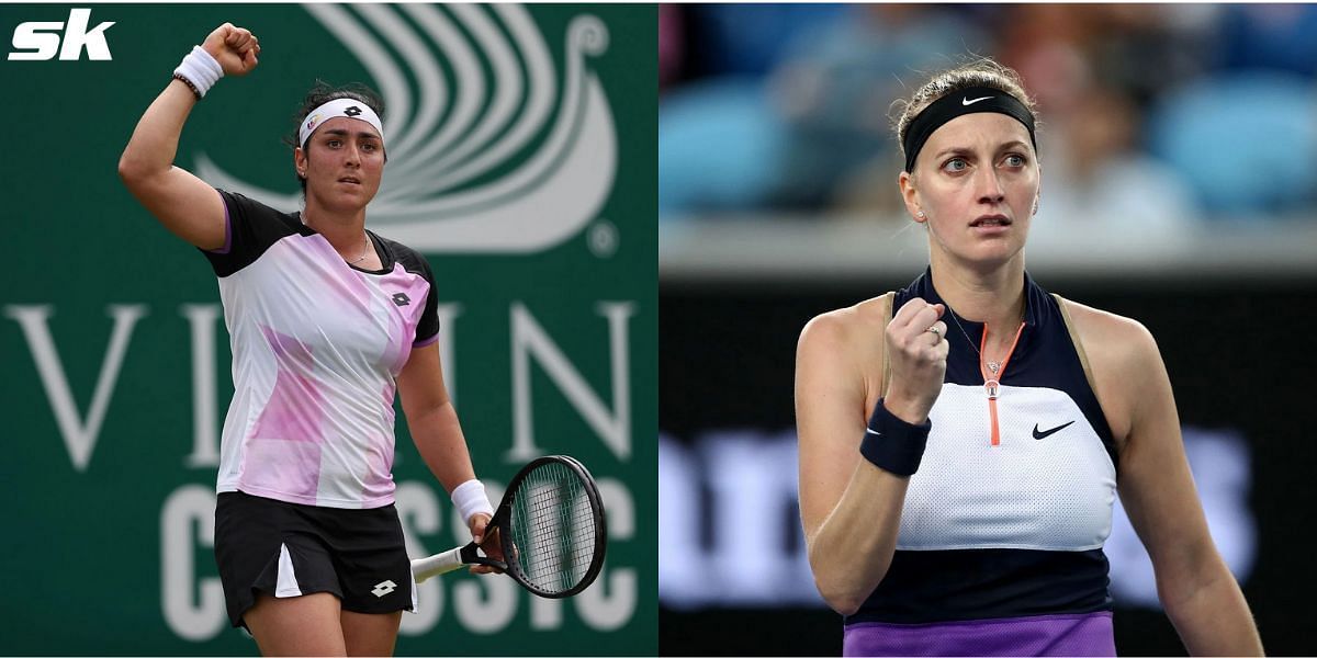 Ons Jabeur (L) and Petra Kvitova are set for an exciting second-round showdown.