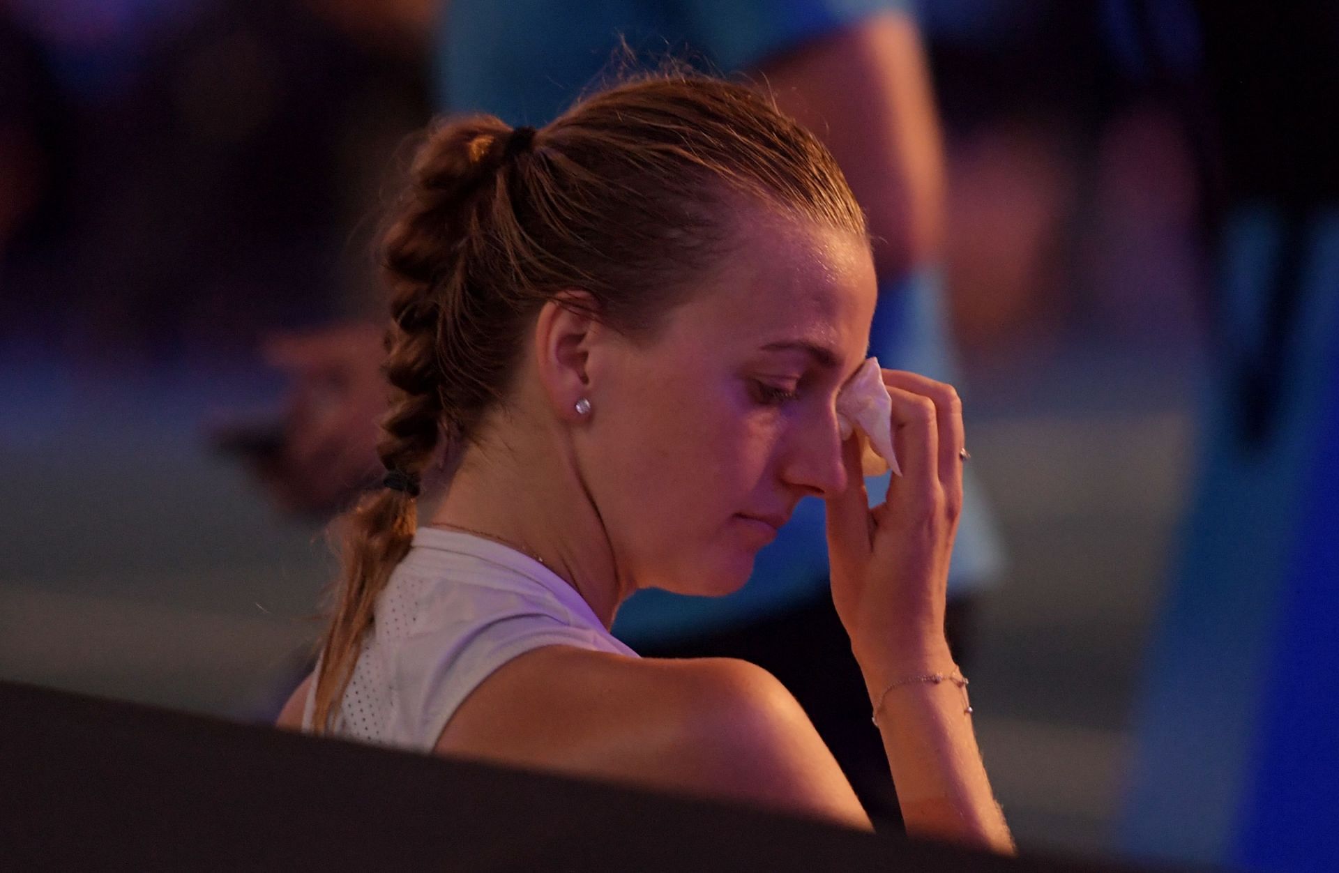 Petra Kvitova at the 2019 Australian Open.