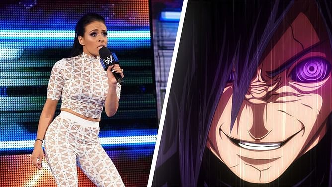 Zelina Vega shows her love for Naruto again by entering WWE Royal Rumble in full Madara Uchiha gear