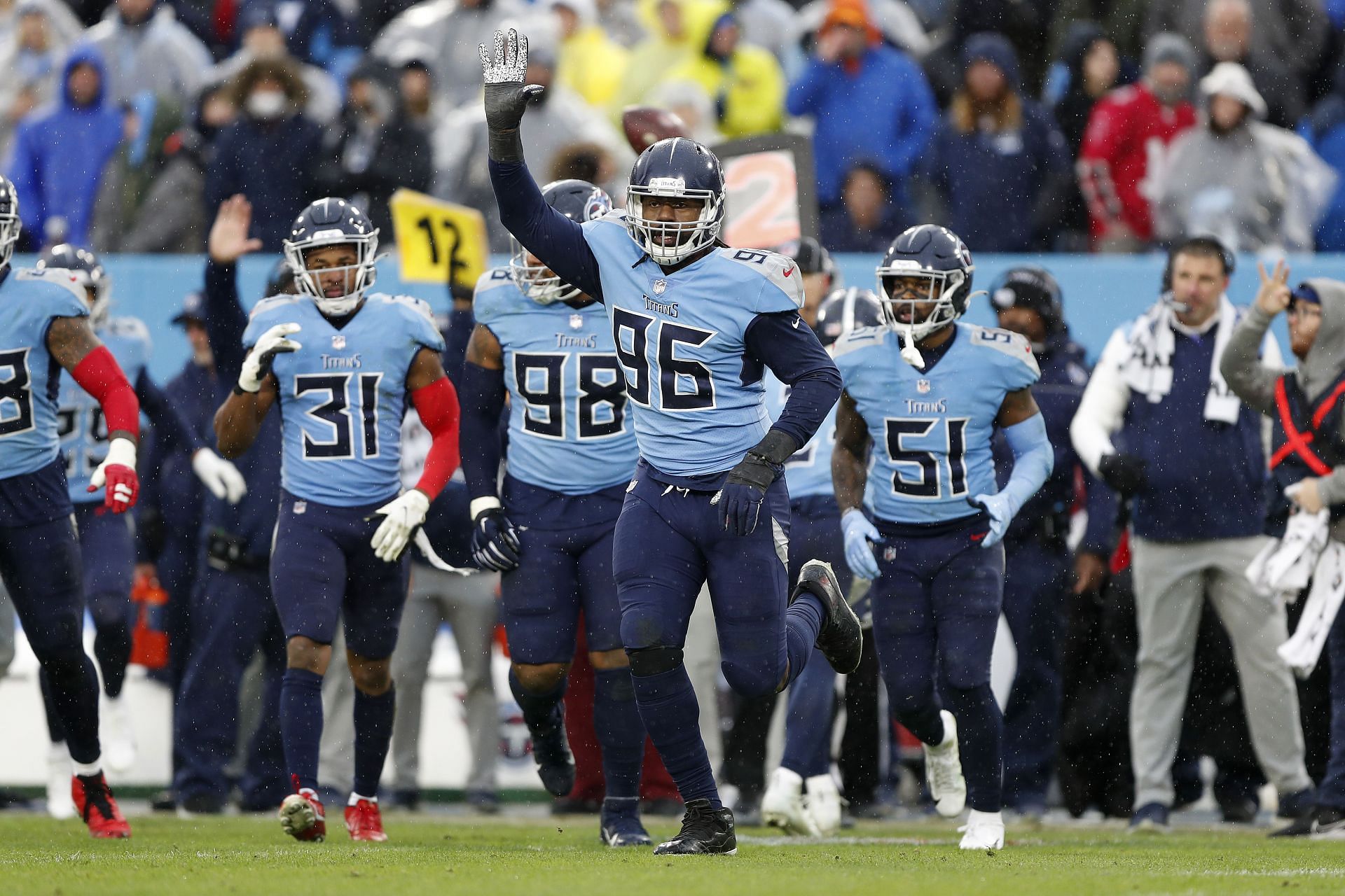 The Tennessee Titans are now the number one see din the AFC