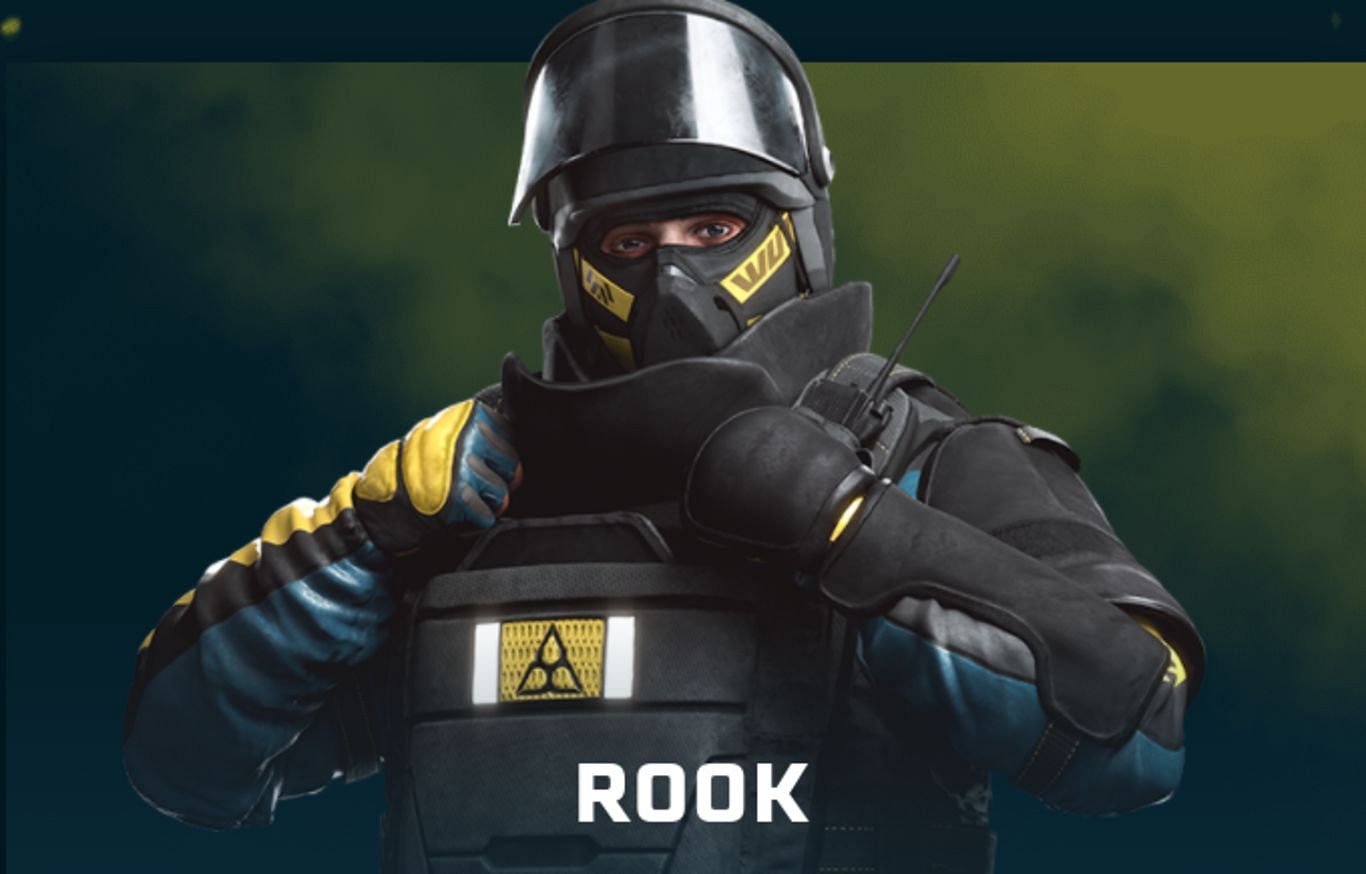 Rook with his P90 SMG (Image via Ubisoft Entertainment)
