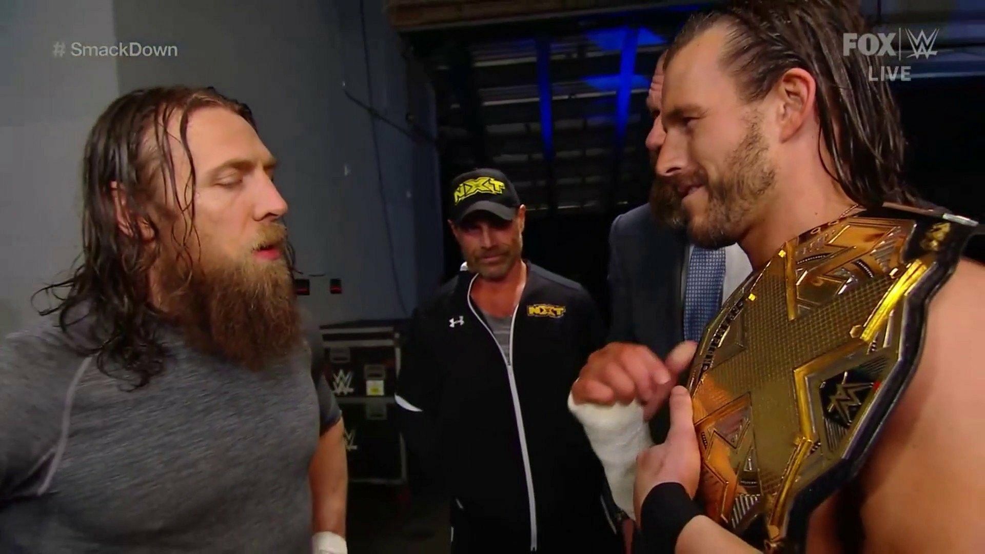 Daniel Bryan and Adam Cole on SmackDown
