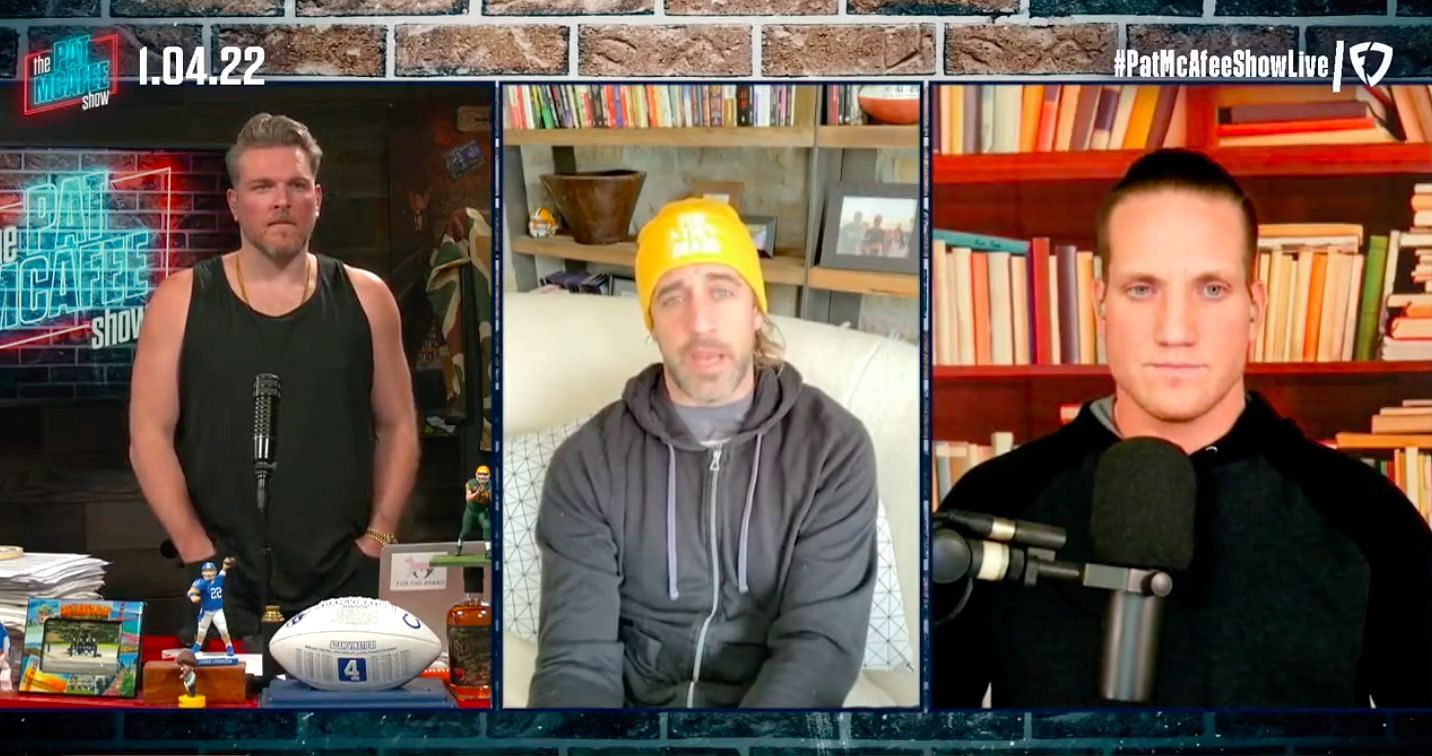 Aaron Rodgers on the Pat McAfee Show