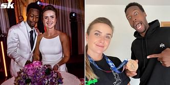 "The wedding with Monfils helped me a little to clear my mind and face things much better"- Elina Svitolina