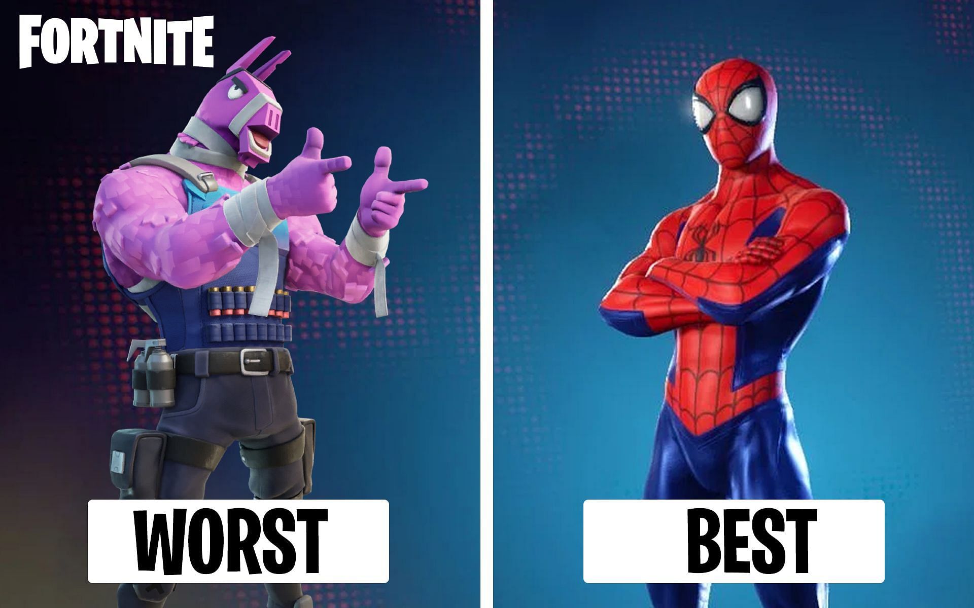 Fortnite Chapter 3 Season 1 Battle Pass skins ranked from best to worst (Image via Sportskeeda)