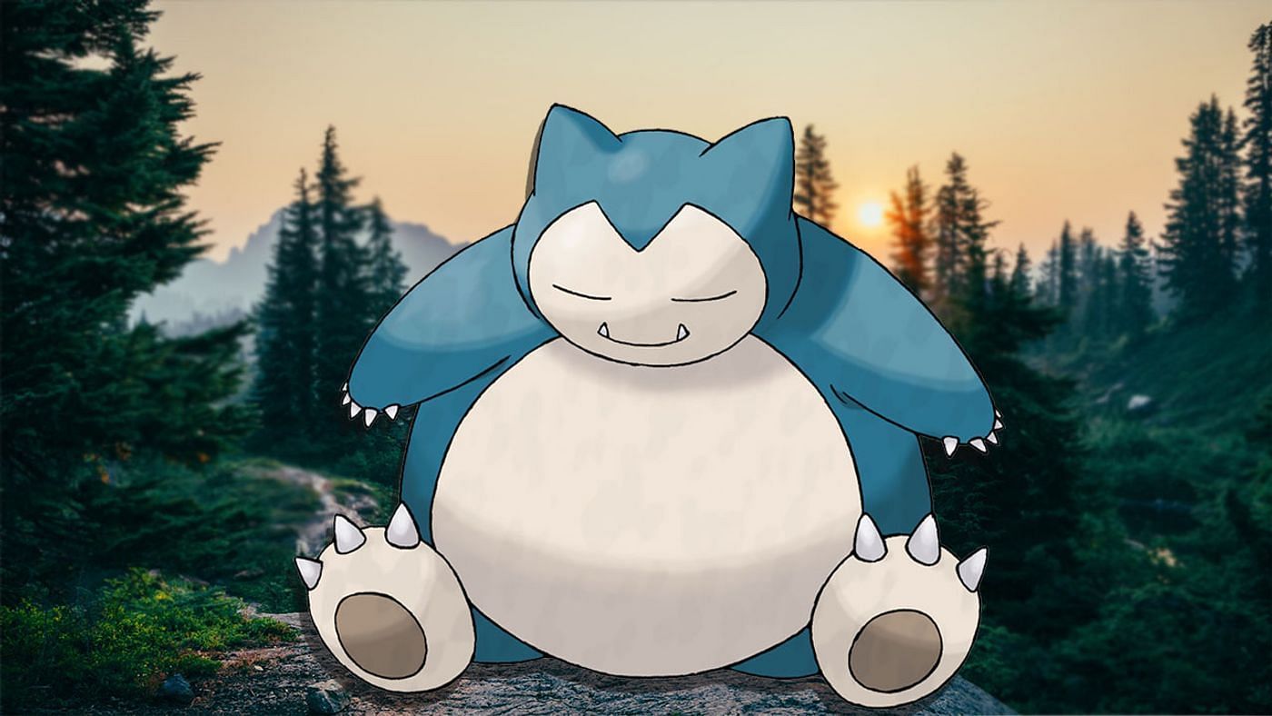 Snorlax is one of the hardest Pokemon to take down in the game thanks to its high health total (Image via The Pokemon Company)