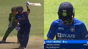 [Watch] Virat Kohli goes for a duck after softest of dismissals in 2nd India vs South Africa ODI