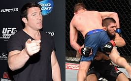 "I saw him let go of that arm" - Chael Sonnen believes Khabib Nurmagomedov moved from armbar to triangle choke on Justin Gaethje