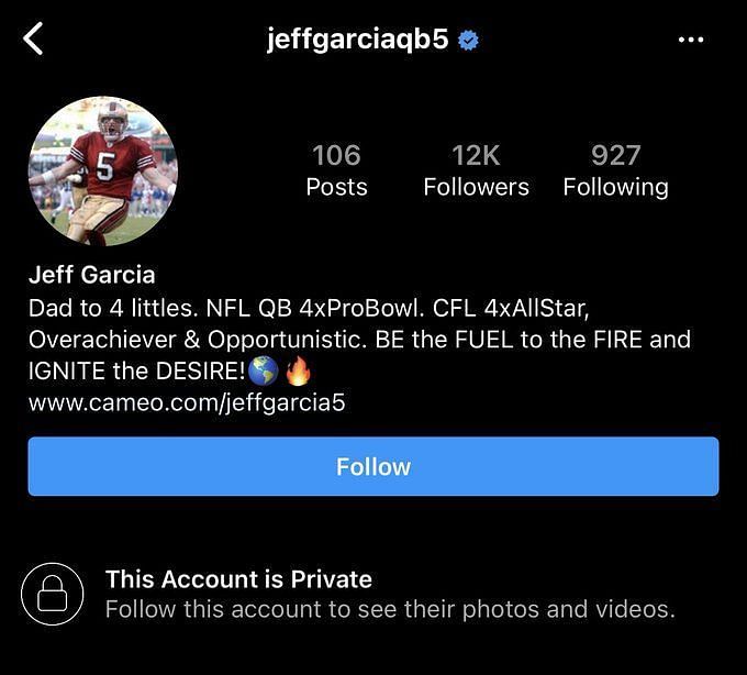 OurSF49ers on X: Jeff Garcia gives his blessing and passes the