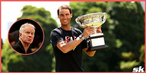 John McEnroe is certain that Rafael Nadal will win a 22nd Major before Novak Djokovic or Roger Federer