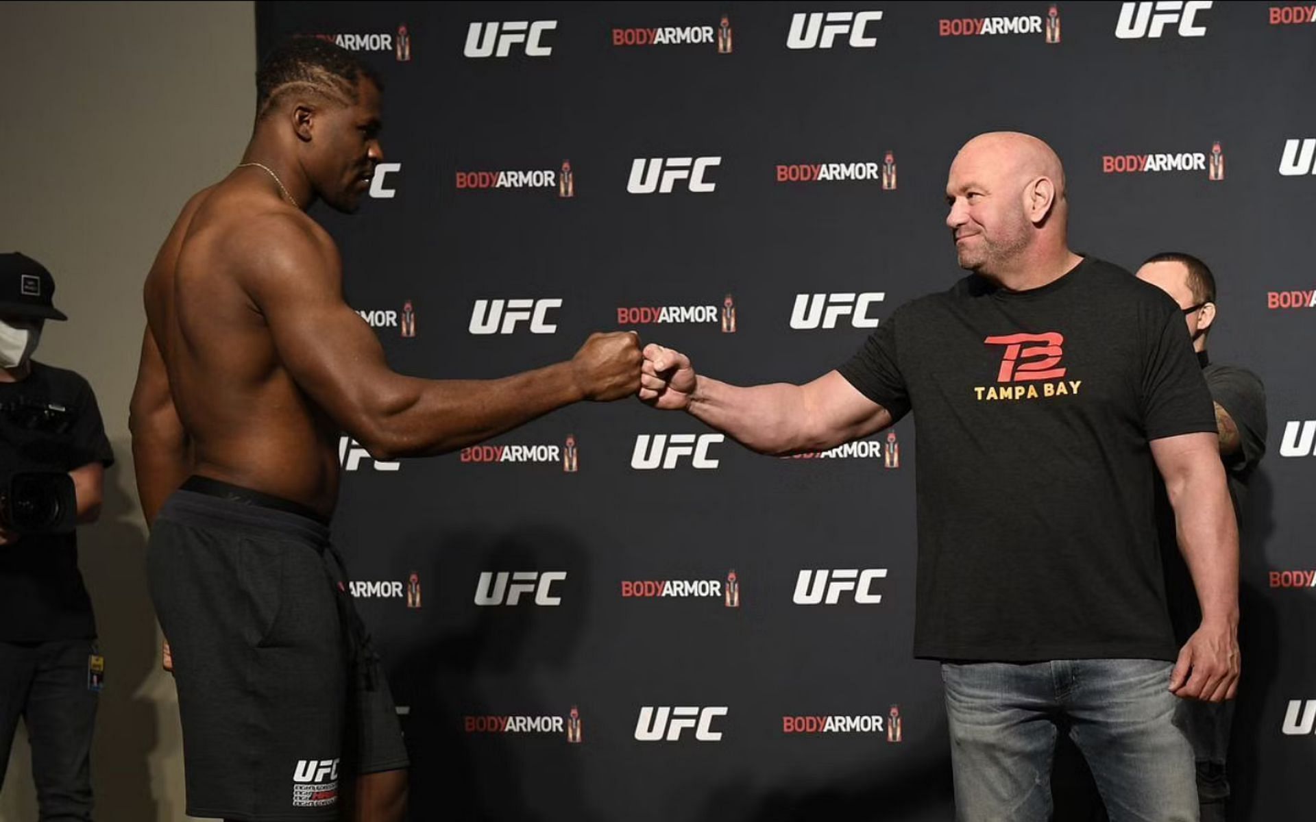 Francis Ngannou thinks UFC controls their fighters to an extent where you feel you&#039;re in captivity.